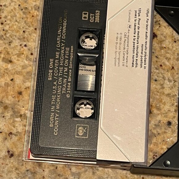 Bruce Springsteen / Mariah Carey Cassette - Picture 4 of 5